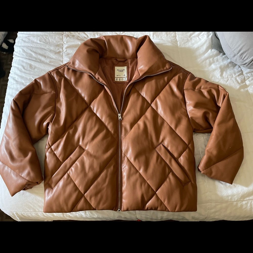 Oversized Diamond Puffer Coat